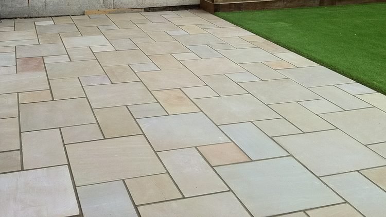 Sandstone Tiles for heavy movement areas
